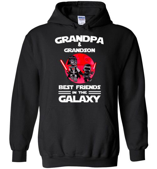 $32.95 - Star Wars: Grandpa & Grandson Best Friends In The Galaxy Hoodie