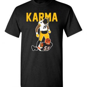 $18.95 - Steelers Karma JuJu Smith funny Football T-Shirt