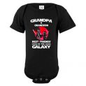 $23.95 - Star Wars: Grandpa & Grandson Best Friends In The Galaxy Rabbit Skins Infant Fine Jersey Bodysuit