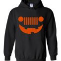 $32.95 - Funny Happy Jeepinit Halloween shirts: pumpkin jeep Hoodie