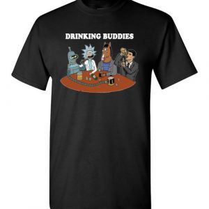 $18.95 - Drinking buddies - Funny Rick and morty’s Szechuan Sauce, Ailen drinking shirts for drinkers T-Shirt