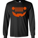 $23.95 - Funny Happy Jeepinit Halloween shirts: pumpkin jeep Long Sleeve Shirt
