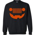 $29.95 - Funny Happy Jeepinit Halloween shirts: pumpkin jeep Sweat shirt