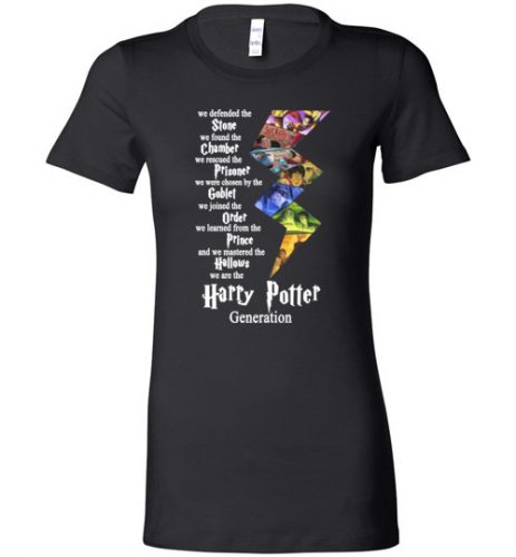 We are the Harry Potter Generation Shirts for Harry Potter's fans