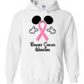 $32.95 - Breast Cancer warrior - Walt Disney Funny Hoodie