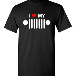 $18.95 - I heart my jeep funny Jeep lover's T-Shirt