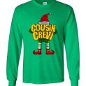 $23.95 - Funny Christmas Shirts: Cousin Crew Christmas Elf Long Sleeve