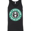 $23.95 - Jack Skellinton Skull Coffee shirts: I'm nightmare before coffee Unisex Tank