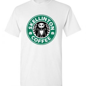 $18.95 - Jack Skellinton Coffee funny T-Shirt