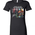 $19.95 -Marvel Shirts: Stan Lee Thanks For Memories 1922-2018 Lady T-Shirt