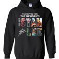 $32.95 -Marvel Shirts: Stan Lee Thanks For Memories 1922-2018 Hoodie