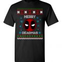 $18.95 - DeadPool Christmas Sweater Merry Deadmas T-Shirt