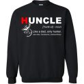 $29.95 - Huncle Like A Dad Only Hunter see also handsome, extraordinary Sweatshirt