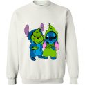 $29.95 - Baby Grinch and Stitch funny Sweatshirt