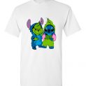 $18.95 - Baby Grinch and Stitch funny T-Shirt