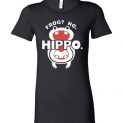 $19.95 - Frog? No. Hippo. Funny Lady T-Shirt