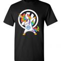 $18.95 - Speed Addict cool shirts: Volkswagen Unicorn Dabbing T-Shirt