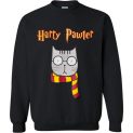 $29.95 - Harry Pawter Funny Harry Potter Shirts Cute Magic Cat With Glasses Sweatshirt