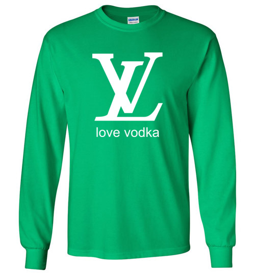 I Love LV - Ladies Short Sleeve Jersey T-Shirt