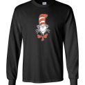 $23.95 - Dr. Seuss Shirts The Cat in the Hat Face Lady Long Sleeve T-Shirt