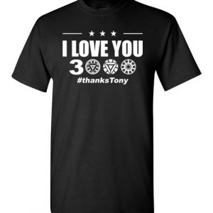 $18.95 - I Love You 3000 Iron Man Arc Reactor Avengers EndGame T-Shirt