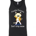 $24.95 - Freddie Purrcury Shirts Don’t Stop Meow Funny Unisex Tank