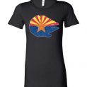 $19.95 - Arizona Flag And The Millennium Falcon Lady T-Shirt