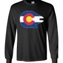 $23.95 - Colorado Flag And The Millennium Falcon Long Sleeve T-Shirt
