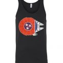 Tennessee Flag And The Millennium Falcon Canvas Unisex tank