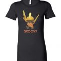 $19.95 – Groovy - Ash Williams Halloween Lady T-Shirt