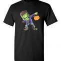 $18.95 – Happy Daboween Frankenstein Halloween Dabbing Trick Version T-Shirt