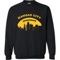 $29.95 - Vintage Kansas City Cityscape Retro Football Sweatshirt
