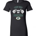 $19.95 - This Guy Loves His Green Bay Packers Funny NFL Ladies T-Shirt