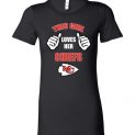 $19.95 - This Girl Loves Her Kansas City Chiefs NFL Ladies T-Shirt