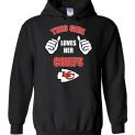 $32.95 - This Girl Loves Her Kansas City Chiefs NFL Hoodie