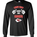 $23.95 - This Guy Loves His Kansas City Chiefs NFL Long Sleeve T-Shirt