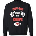 $29.95 - This Guy Loves His Kansas City Chiefs NFL Sweatshirt