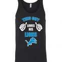 $32.95 - This Guy Loves His Detroit Lions Funny NFL Unisex Tank T-Shirt